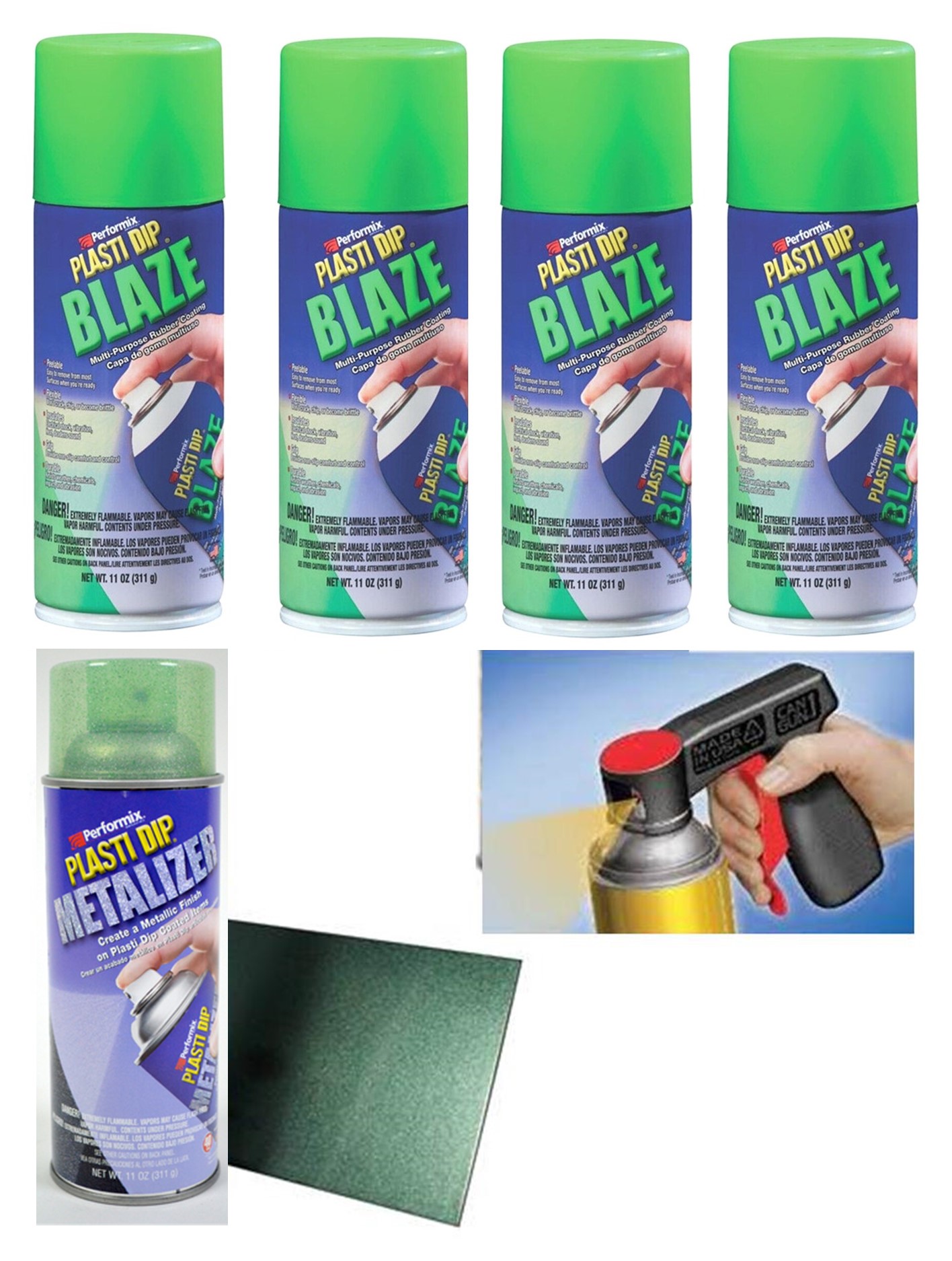 Bl Green 4 + 1 Green Met + CG