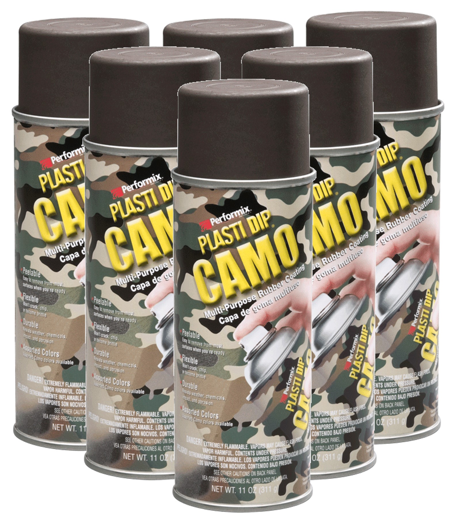 Camo Brn Plasti Dip Aero x 6