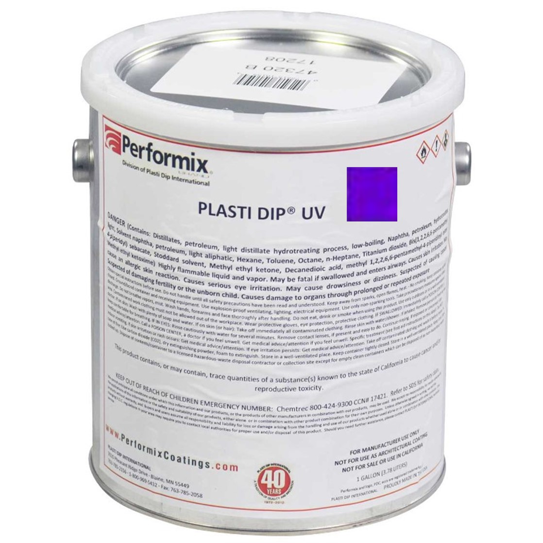 Fl Purple Plasti Dip UV 3.78
