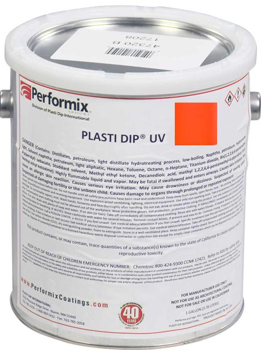Fl Orange Plasti DipUV 3.78