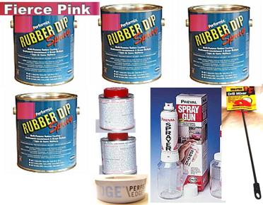 Fierce Pink UV Lge Car Kit