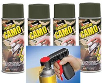 Camo Grn  Aero 4 + Can Gun